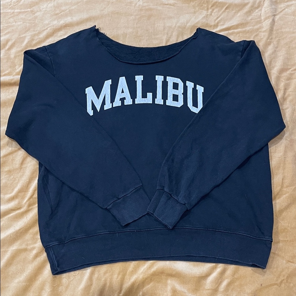 Malibu Women's Gray Sweatshirt